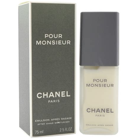 chanel allure after shave balm|pour monsieur after shave moisturizer.